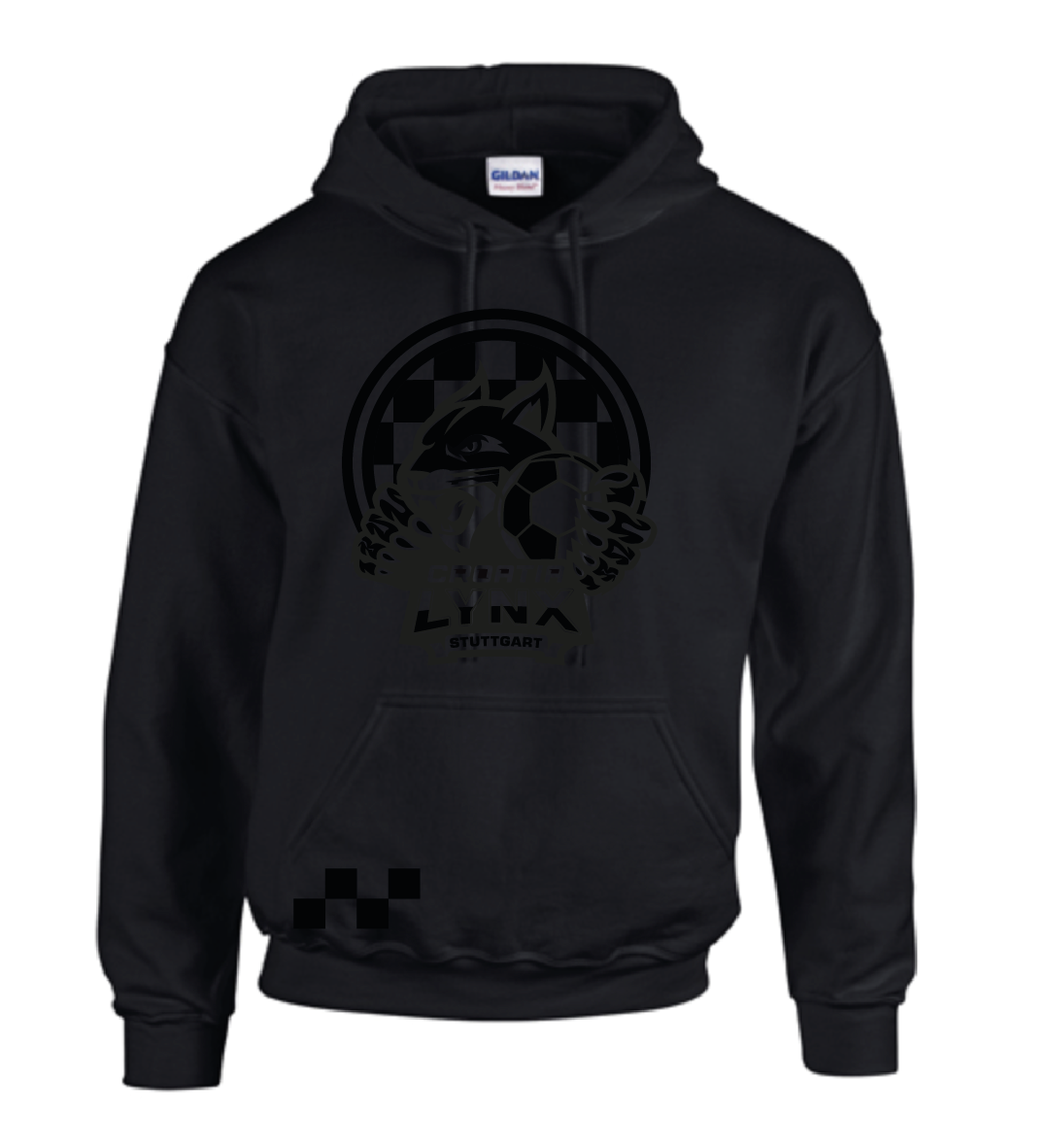 Hoodie - "LYNX Logo" - all black