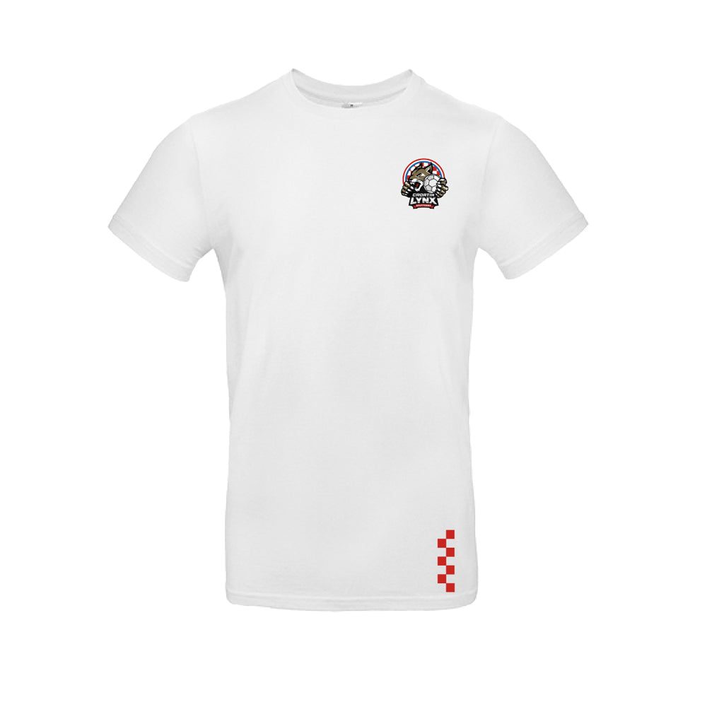 T-Shirt LYNX Logo weiß