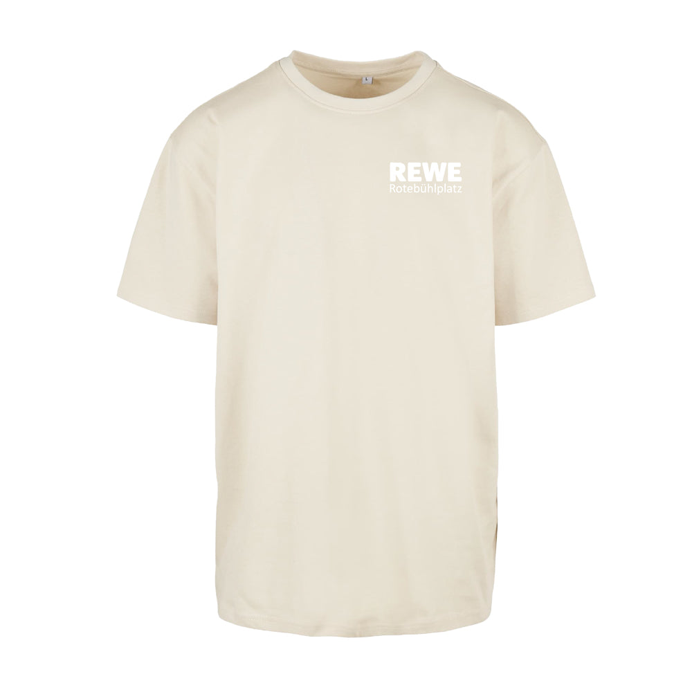 Oversized Shirt Team Rewe Beige