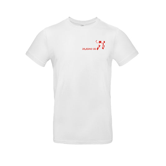 T-Shirt Weiß -  "Zajedno od `71"