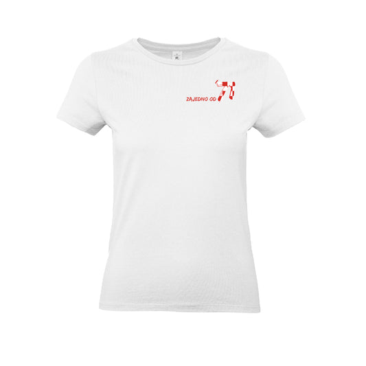 T-Shirt Weiß - "Zajedno od `71"
